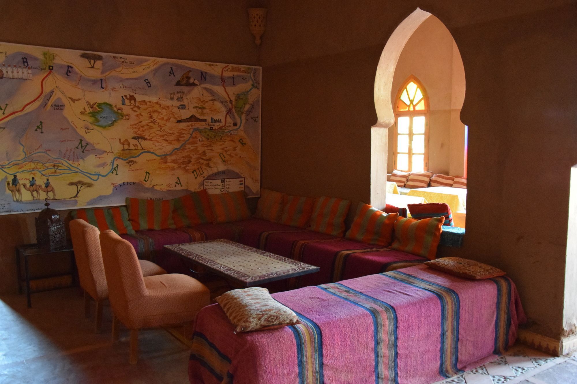 Carrefour Des Nomades Hotell Oulad Driss Exteriör bild